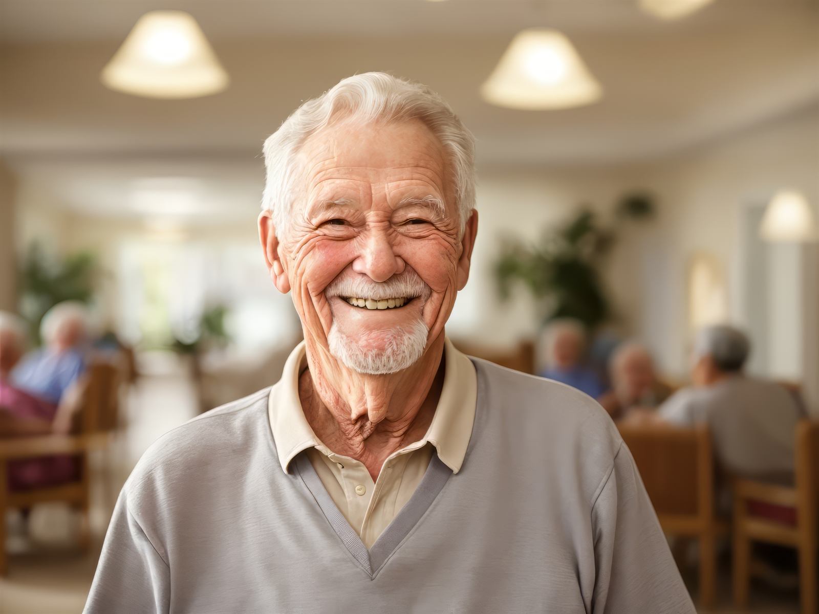 A resident at a long-term care facility